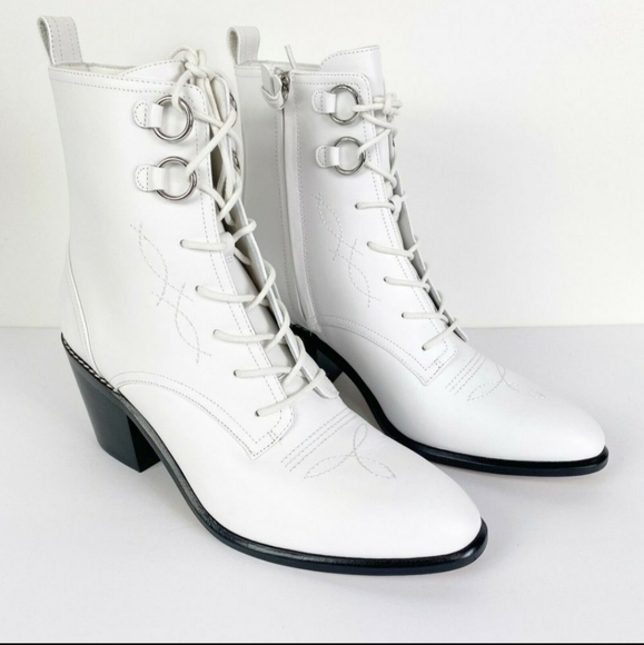WORN ONCE! Diane Von Furstenberg Dakota western Boots - Picture 4 of 8